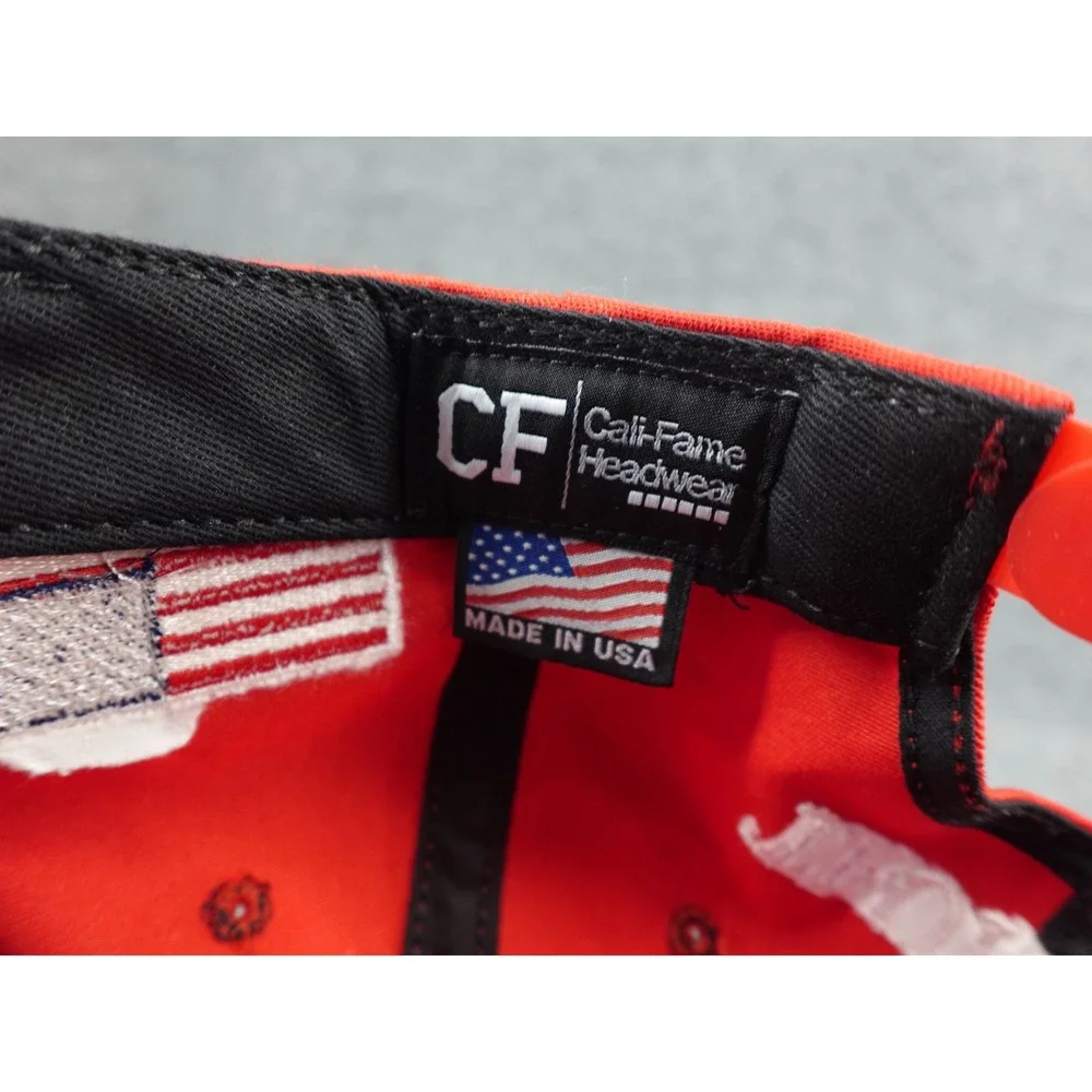 Cali-Fame MAGA Hat Mens OSFM Red Trump 2020 45 Snapback USA Made